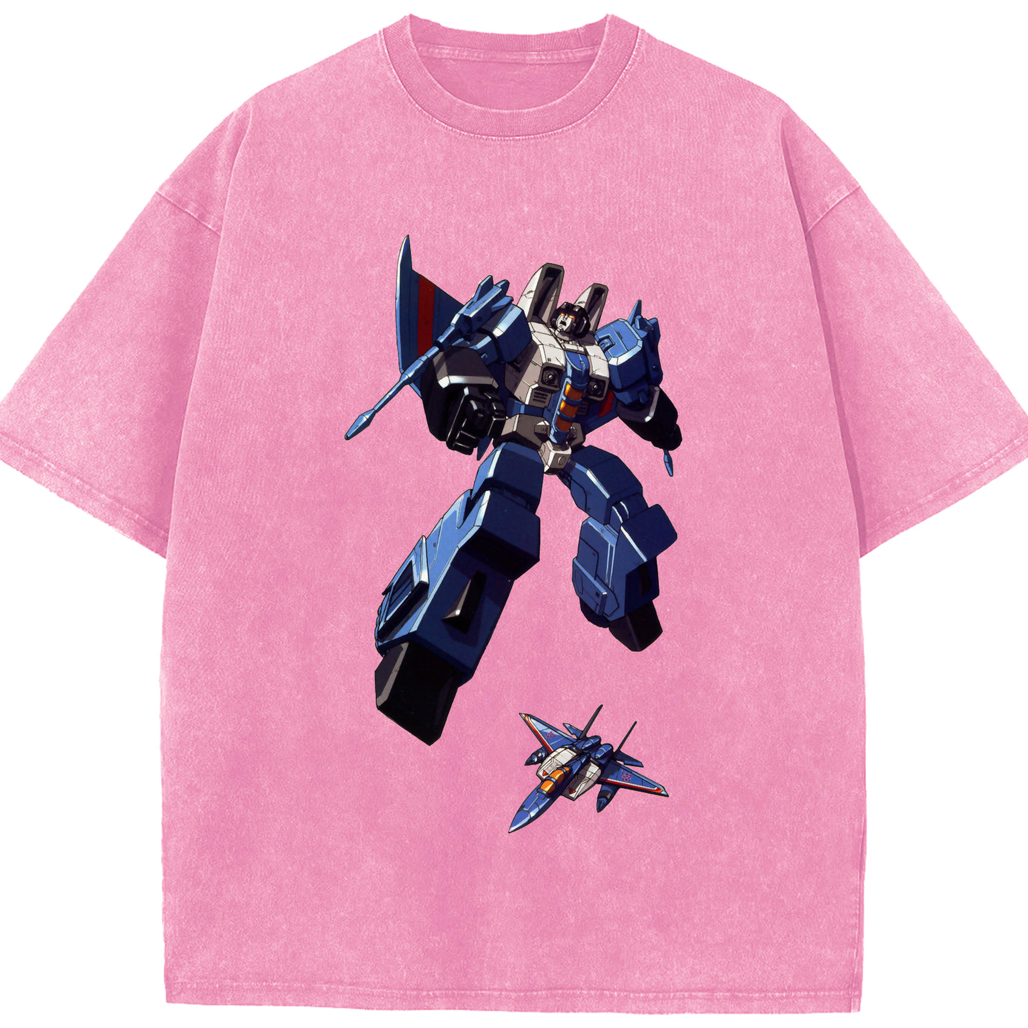 （画像用）  綿100% ヴィンテージ風 半袖Tシャツ（フロントプリント）